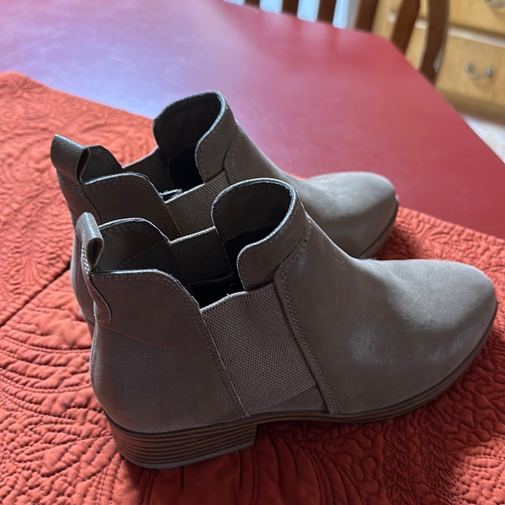 Brown MIA booties. Never worn